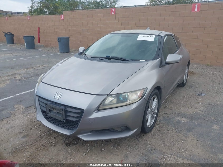 2011 Honda Cr-z VIN JHMZF1D67BS015062 IAAI salvage auction — LEFT SIDE, Clear - Dealer Only (California), sold $400 on 2026-07-29 (photo 2)