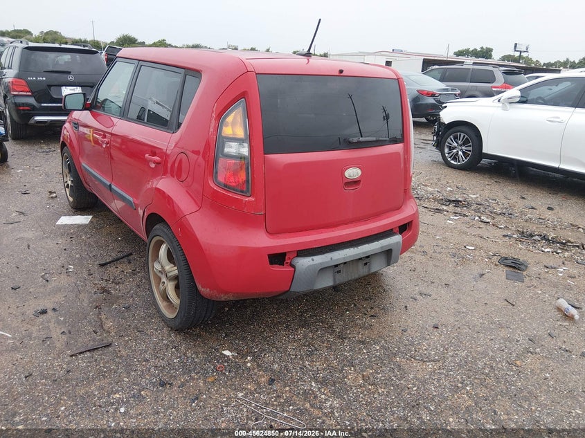 2011 Kia Soul VIN KNDJT2A27B7305884 IAAI salvage auction — NORMAL WEAR, Original (Texas), sold $25 on 2026-07-22 (photo 3)