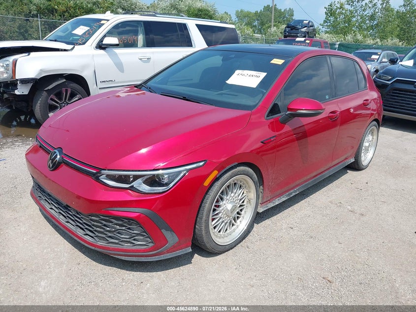 2023 Volkswagen Golf gti VIN WVWWA7CD0PW211186 IAAI salvage auction — REAR END, Salvage (Ohio), sold $11,500 on 2026-08-14 (photo 2)
