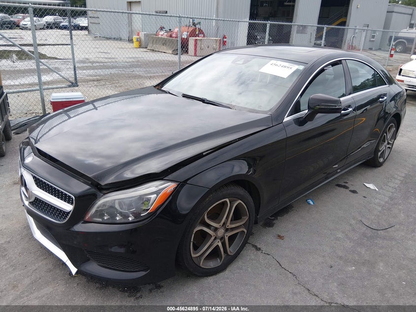 2016 Mercedes-benz Cls-class VIN WDDLJ6HB8GA177571 IAAI salvage auction — NORMAL WEAR, Clear (Georgia), sold $2,050 on 2026-07-29 (photo 2)