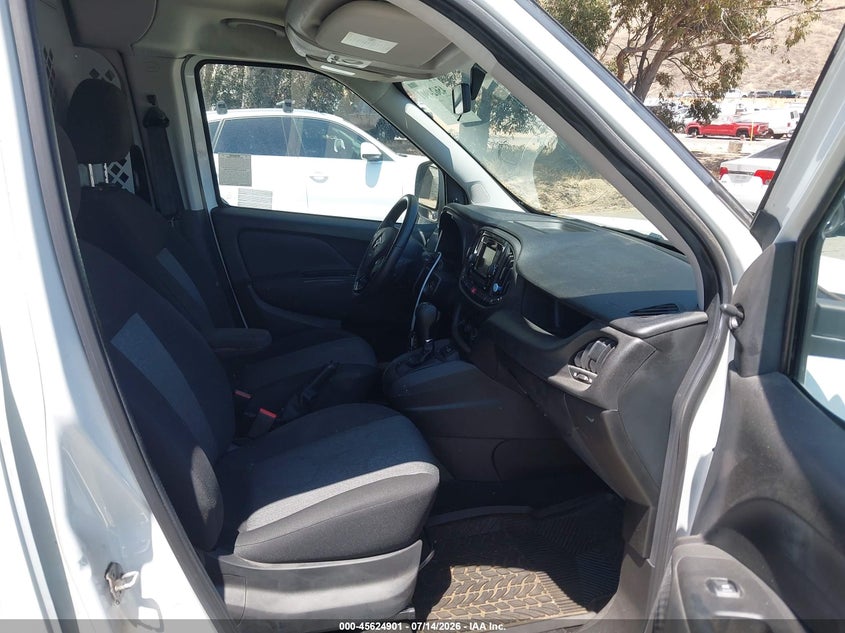 2022 Ram Promaster city VIN ZFBHRFAB4N6X52500 IAAI salvage auction — FRONT END, Clear (California), sold $5,200 on 2026-08-11 (photo 5)