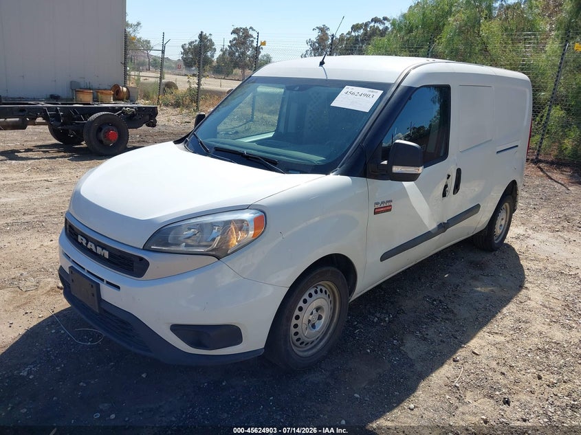 2022 Ram Promaster city VIN ZFBHRFABXN6X50332 IAAI salvage auction — LEFT SIDE, Clear (California), sold $4,650 on 2026-08-11 (photo 2)