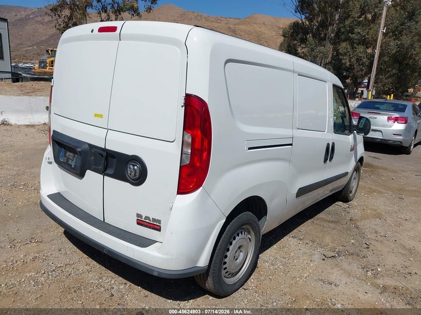 2022 Ram Promaster city VIN ZFBHRFABXN6X50332 IAAI salvage auction — LEFT SIDE, Clear (California), sold $4,650 on 2026-08-11 (photo 4)