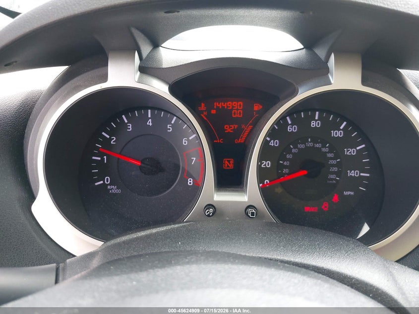 2013 Nissan Juke VIN JN8AF5MR8DT207981 IAAI salvage auction — NORMAL WEAR, Original (Texas), sold $1,400 on 2026-07-29 (photo 7)