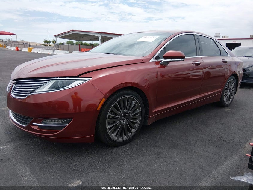 2014 Lincoln Mkz VIN 3LN6L2JK2ER822847 IAAI salvage auction — UNKNOWN, Salvage Title, sold $1,650 on 2026-07-24 (photo 2)
