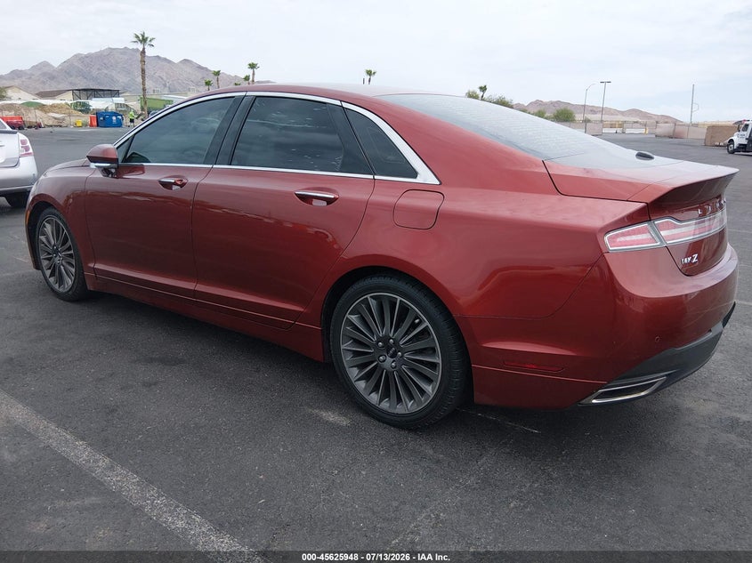 2014 Lincoln Mkz VIN 3LN6L2JK2ER822847 IAAI salvage auction — UNKNOWN, Salvage Title, sold $1,650 on 2026-07-24 (photo 3)