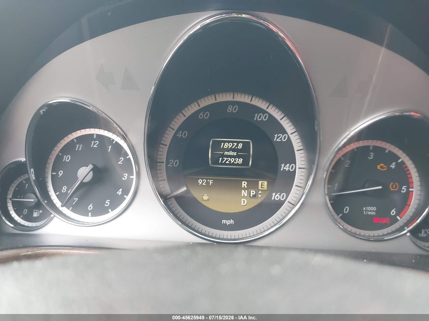 2012 Mercedes-benz VIN WDDHF2EB8CA565804 IAAI salvage auction — NORMAL WEAR, Clear (Arkansas), sold $750 on 2026-07-27 (photo 7)
