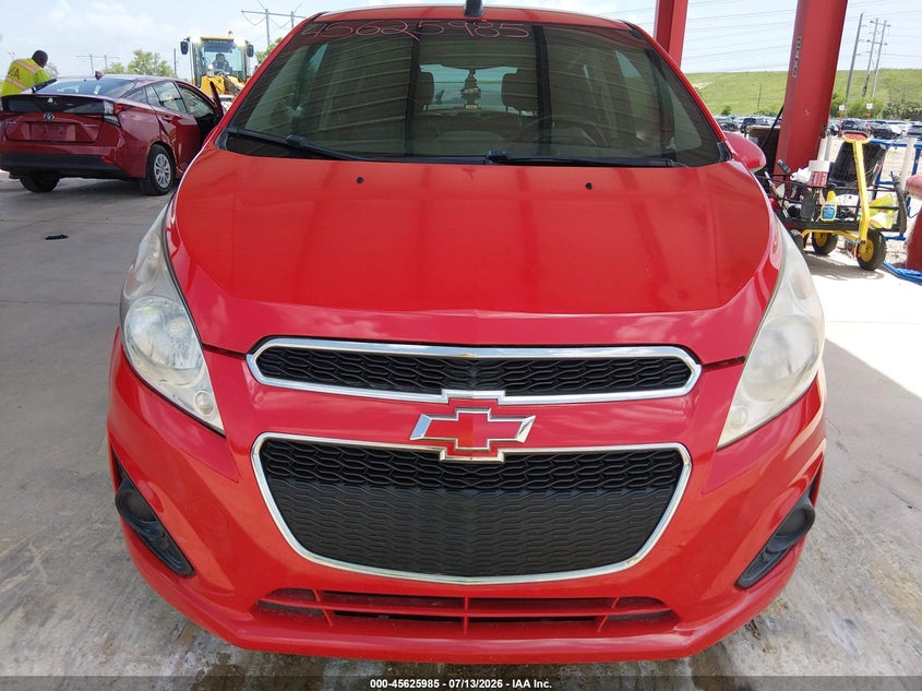 2015 Chevrolet Spark VIN KL8CB6S9XFC804926 IAAI salvage auction — FRONT END, Salvage Title, sold $1,100 on 2026-07-28 (photo 6)