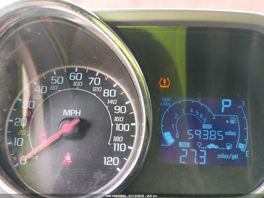 2015 Chevrolet Spark VIN KL8CB6S9XFC804926 IAAI salvage auction — FRONT END, Salvage Title, sold $1,100 on 2026-07-28 (photo 7)