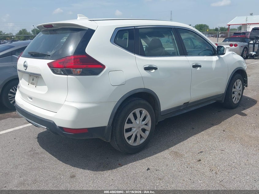 2017 Nissan Rogue VIN KNMAT2MT8HP609044 IAAI salvage auction — FRONT END, Salvage (Louisiana), sold $1,650 on 2026-07-27 (photo 4)