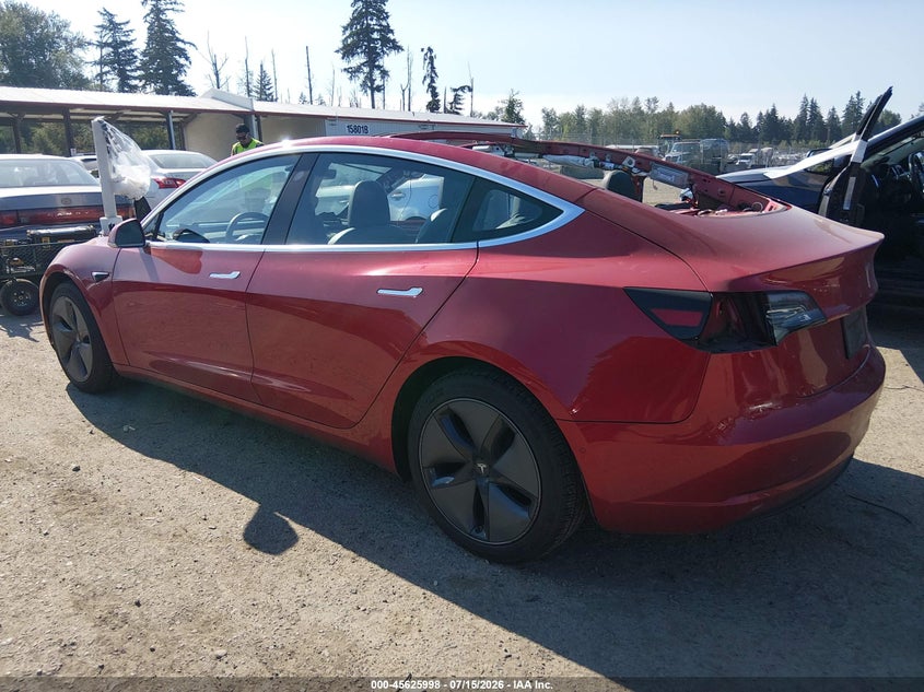 2020 Tesla Model 3 VIN 5YJ3E1EB5LF635803 IAAI salvage auction — ROOF, Bill Of Sale (Washington), sold $4,100 on 2026-07-30 (photo 3)