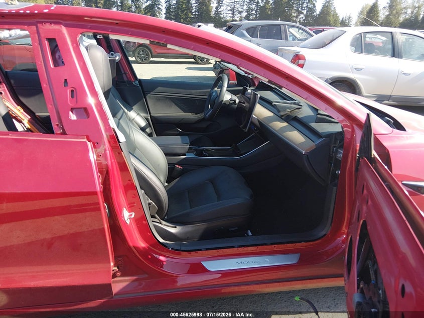 2020 Tesla Model 3 VIN 5YJ3E1EB5LF635803 IAAI salvage auction — ROOF, Bill Of Sale (Washington), sold $4,100 on 2026-07-30 (photo 5)