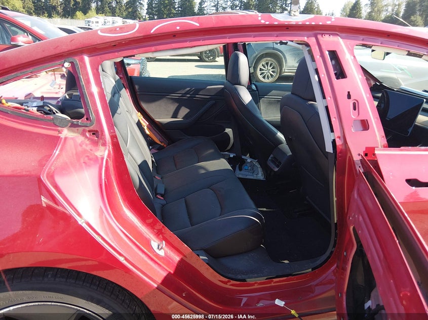 2020 Tesla Model 3 VIN 5YJ3E1EB5LF635803 IAAI salvage auction — ROOF, Bill Of Sale (Washington), sold $4,100 on 2026-07-30 (photo 8)