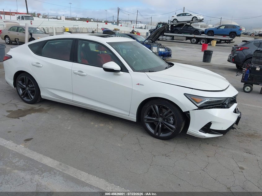 2025 Acura Integra VIN 19UDE4H60SA014451 — IAAI salvage auction photo