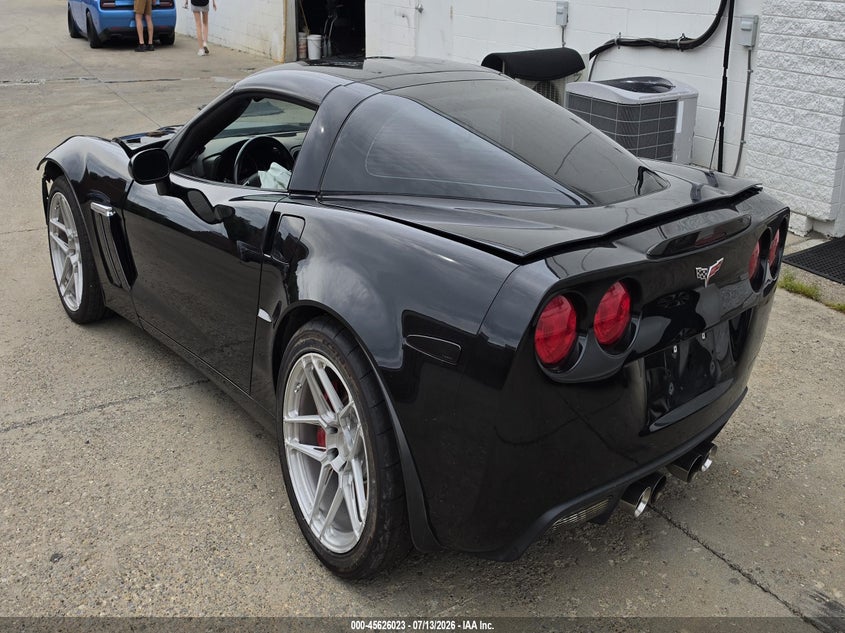 2013 Chevrolet Corvette VIN 1G1YP2DW2D5109411 IAAI salvage auction — FRONT END, Salvage Title, sold $10,675 on 2026-08-20 (photo 3)