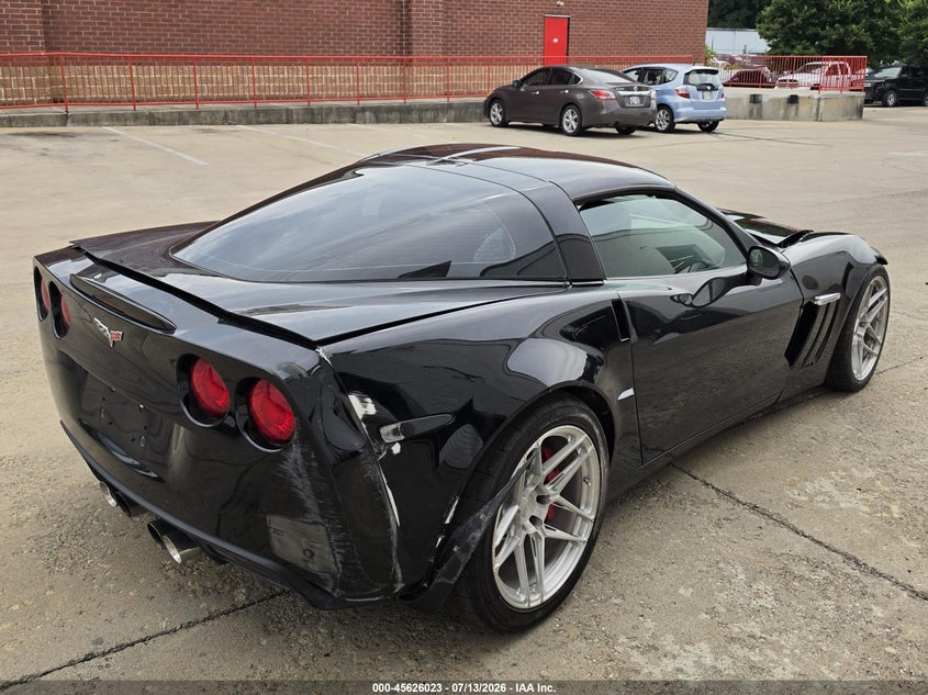 2013 Chevrolet Corvette VIN 1G1YP2DW2D5109411 IAAI salvage auction — FRONT END, Salvage Title, sold $10,675 on 2026-08-20 (photo 4)