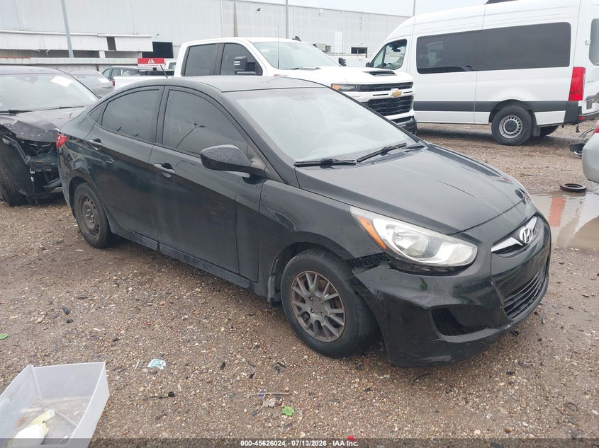 2013 Hyundai Accent VIN KMHCT4AE8DU397540 IAAI salvage auction — NORMAL WEAR, Salvage Title, sold $325 on 2026-07-23 (photo 1)