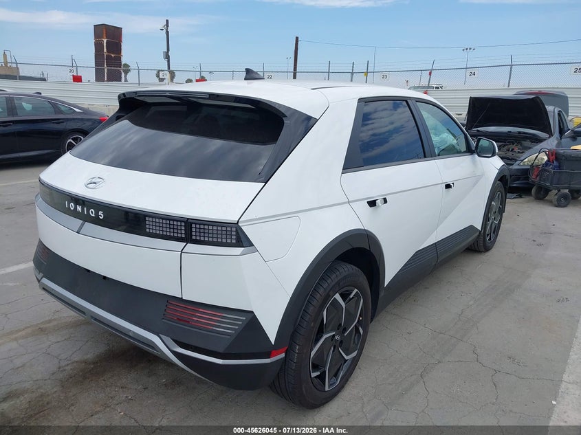 2024 Hyundai Ioniq 5 VIN KM8KN4DE7RU316553 IAAI salvage auction — FRONT END, Salvage (California), sold $9,400 on 2026-08-21 (photo 4)