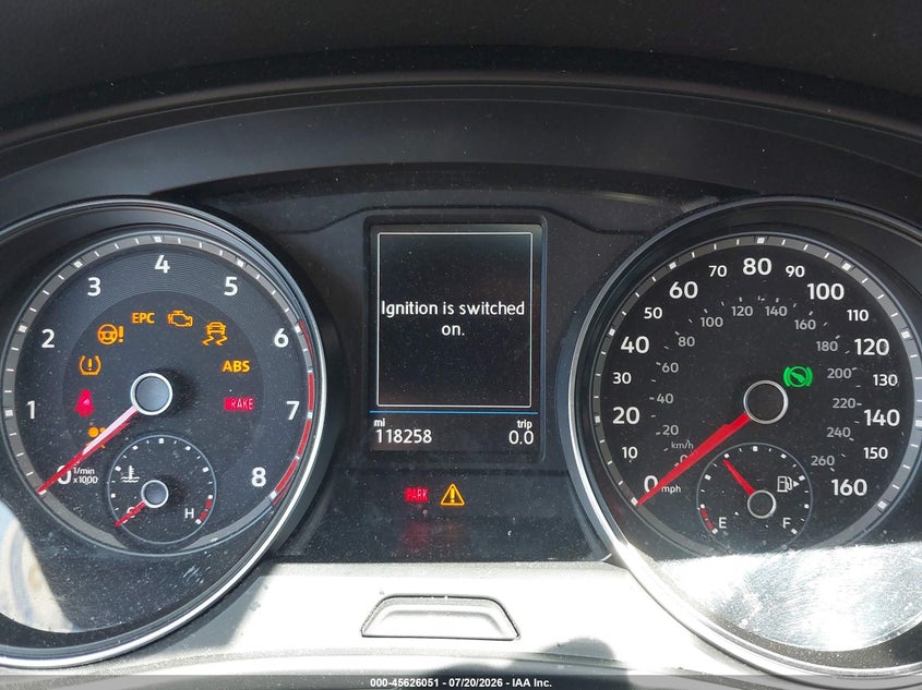 2021 Volkswagen Atlas VIN 1V2HR2CA1MC587661 IAAI salvage auction — LEFT SIDE, Salvage Title, sold $2,950 on 2026-09-03 (photo 7)