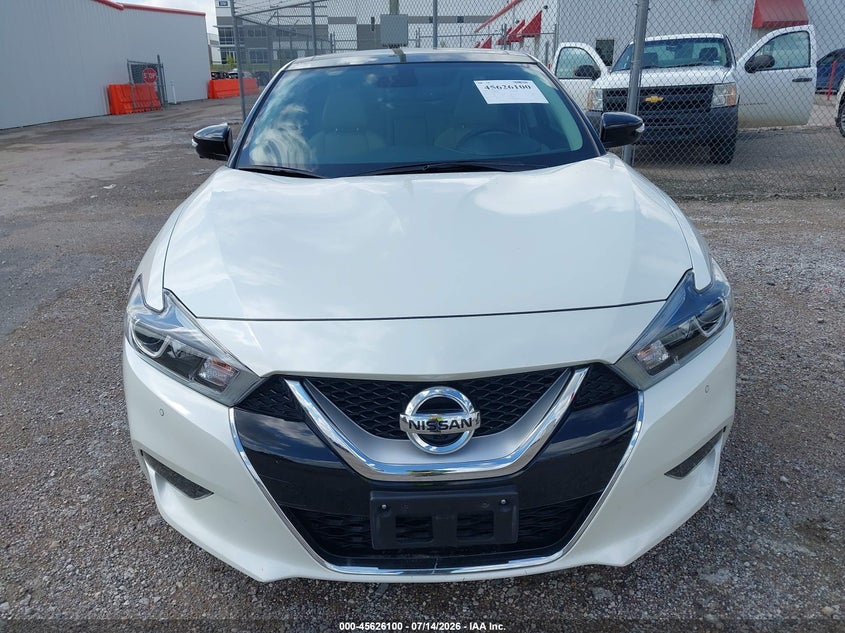 2017 Nissan Maxima VIN 1N4AA6AP9HC422641 IAAI salvage auction — WATER/FLOOD, Original (Texas), sold $4,550 on 2026-07-23 (photo 6)