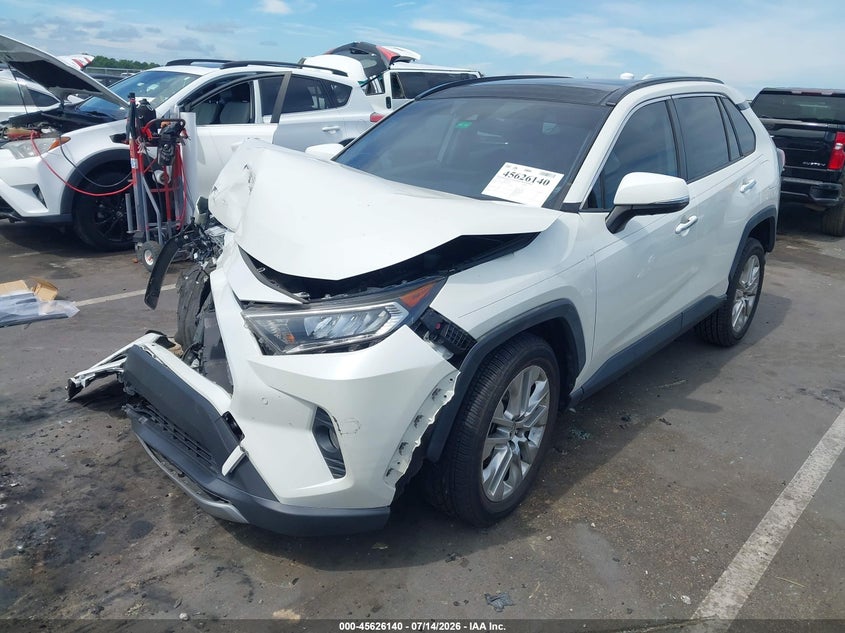 2019 Toyota Rav 4 VIN JTMY1RFV8KD514813 IAAI salvage auction — FRONT END, Salvage Title, sold $8,500 on 2026-08-02 (photo 2)