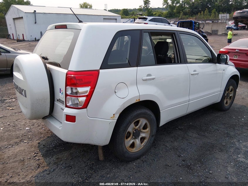 2007 Suzuki Grand vitara VIN JS3TD941874203473 IAAI salvage auction — NORMAL WEAR, Clear (Pennsylvania), sold $575 on 2026-07-21 (photo 4)