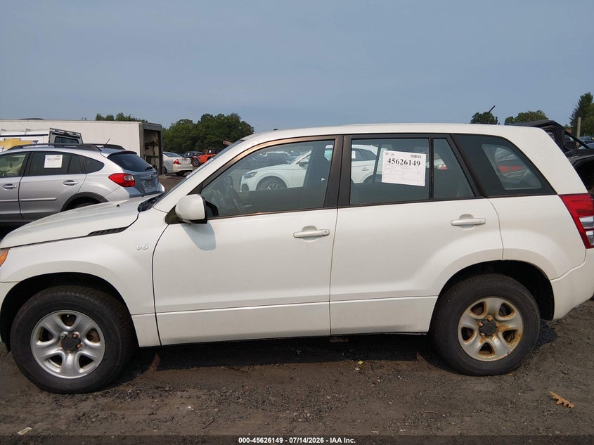 2007 Suzuki Grand vitara VIN JS3TD941874203473 IAAI salvage auction — NORMAL WEAR, Clear (Pennsylvania), sold $575 on 2026-07-21 (photo 6)