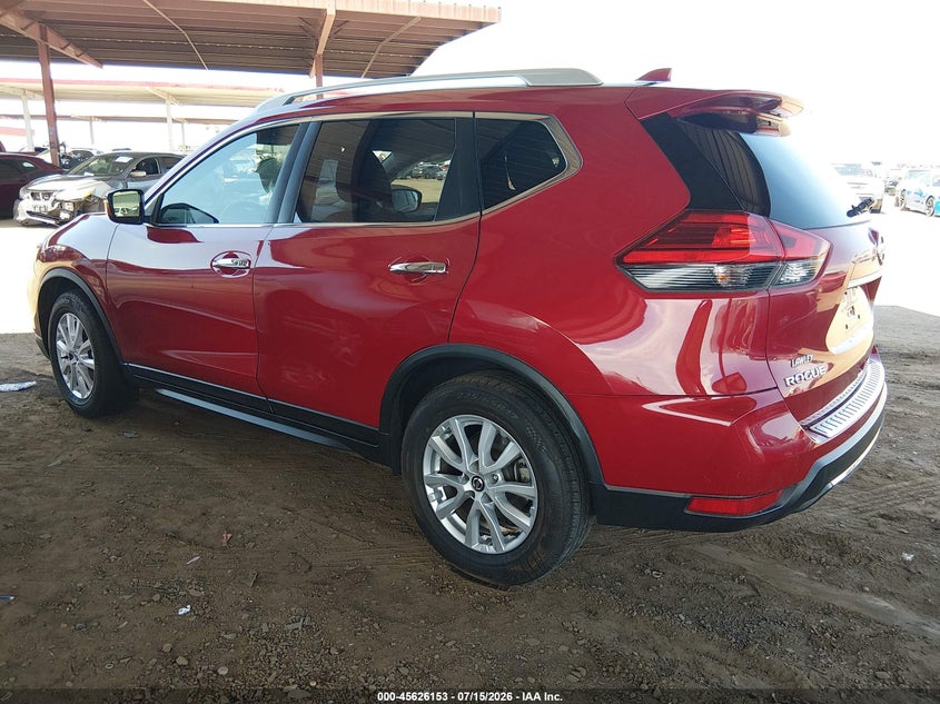 2017 Nissan Rogue VIN JN8AT2MT0HW136072 IAAI salvage auction — SIDE, Salvage Title, sold $1,150 on 2026-07-28 (photo 3)