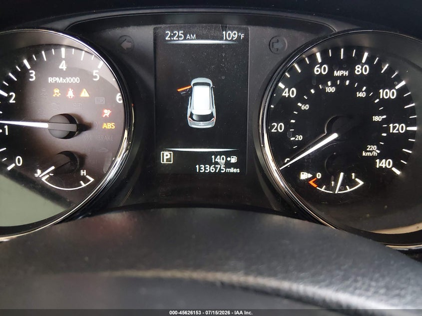2017 Nissan Rogue VIN JN8AT2MT0HW136072 IAAI salvage auction — SIDE, Salvage Title, sold $1,150 on 2026-07-28 (photo 7)