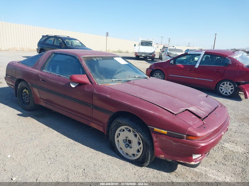 1986 Toyota Supra VIN JT2MA70L4G0006338 IAAI salvage auction — NORMAL WEAR, Clear (California), sold $1,100 on 2026-07-23 (photo 1)