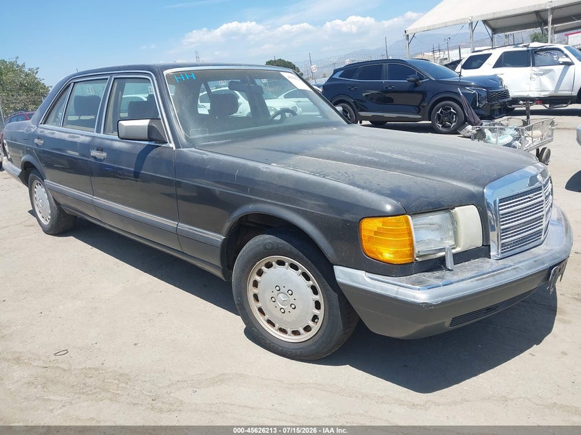 1990 Mercedes-benz 300 VIN WDBCA25D3LA537072 IAAI salvage auction — NORMAL WEAR, Clear - Dealer Only (California), sold $25 on 2026-07-22 (photo 1)