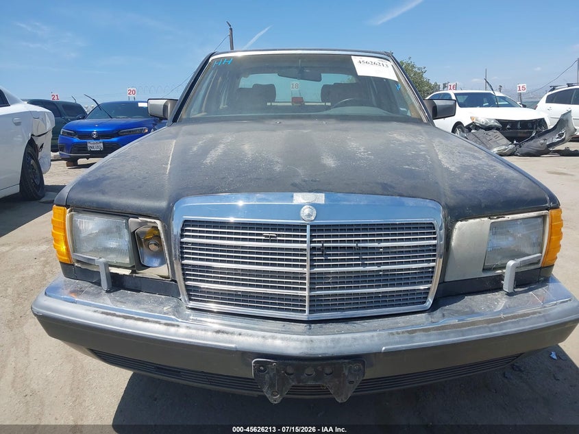 1990 Mercedes-benz 300 VIN WDBCA25D3LA537072 IAAI salvage auction — NORMAL WEAR, Clear - Dealer Only (California), sold $25 on 2026-07-22 (photo 6)
