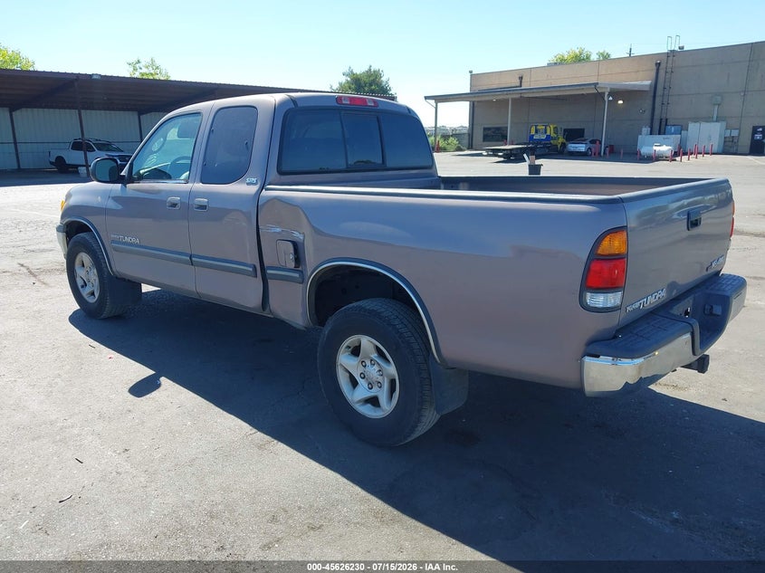 2002 Toyota Tundra VIN 5TBBT44192S327824 IAAI salvage auction — SIDE, Salvage (California), sold $2,300 on 2026-07-26 (photo 3)