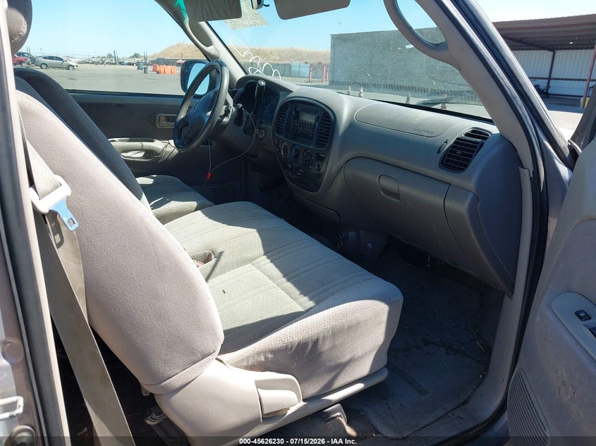 2002 Toyota Tundra VIN 5TBBT44192S327824 IAAI salvage auction — SIDE, Salvage (California), sold $2,300 on 2026-07-26 (photo 5)