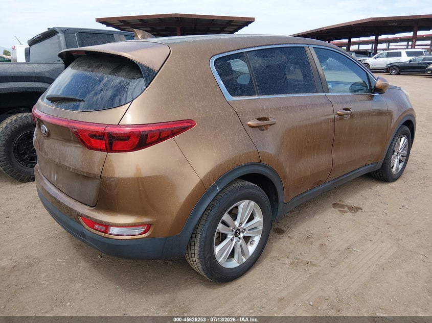 2017 Kia Sportage VIN KNDPM3AC3H7080653 IAAI salvage auction — NORMAL WEAR, Clear-Dealer Only (Arizona), sold $1,950 on 2026-07-28 (photo 4)