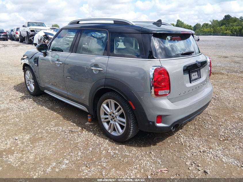 2020 Mini Countryman VIN WMZYW3C05L3L21792 IAAI salvage auction — FRONT END, Salvage (Tennessee), sold $2,150 on 2026-08-09 (photo 3)