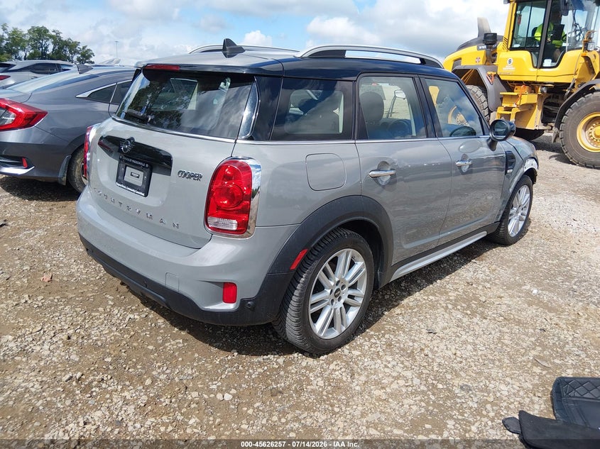 2020 Mini Countryman VIN WMZYW3C05L3L21792 IAAI salvage auction — FRONT END, Salvage (Tennessee), sold $2,150 on 2026-08-09 (photo 4)