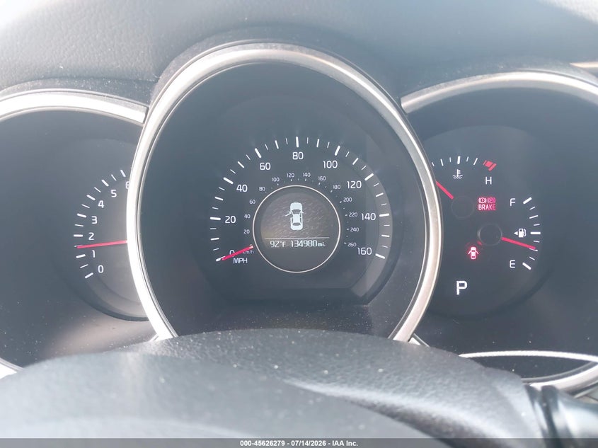 2015 Kia Optima VIN 5XXGM4A75FG457206 IAAI salvage auction — RIGHT FRONT, Salvage Title, sold $25 on 2026-07-30 (photo 7)