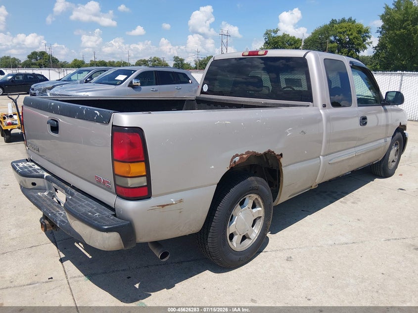 2005 Gmc Sierra 1500 VIN 1GTEC19T75Z339387 IAAI salvage auction — NORMAL WEAR, Clear (Missouri), sold $350 on 2026-07-30 (photo 4)
