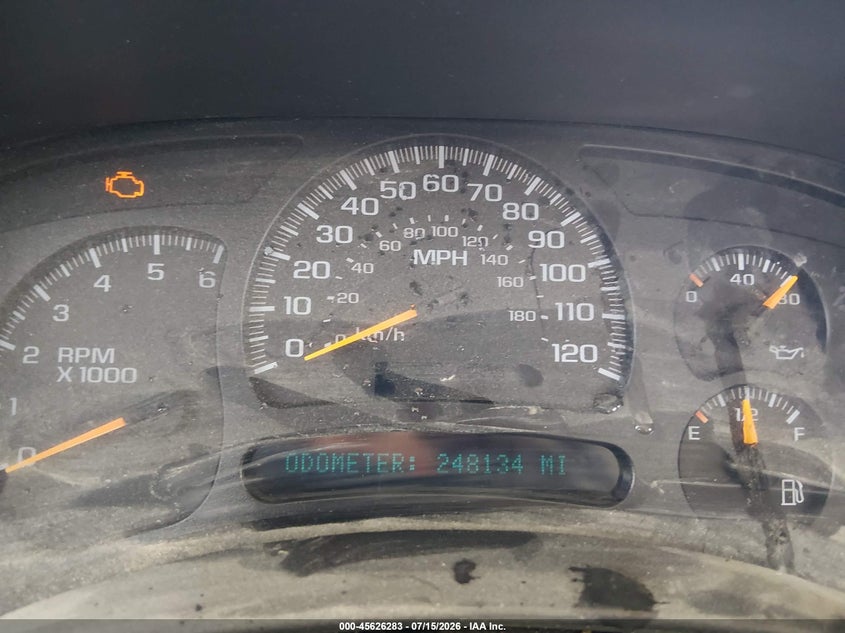 2005 Gmc Sierra 1500 VIN 1GTEC19T75Z339387 IAAI salvage auction — NORMAL WEAR, Clear (Missouri), sold $350 on 2026-07-30 (photo 7)