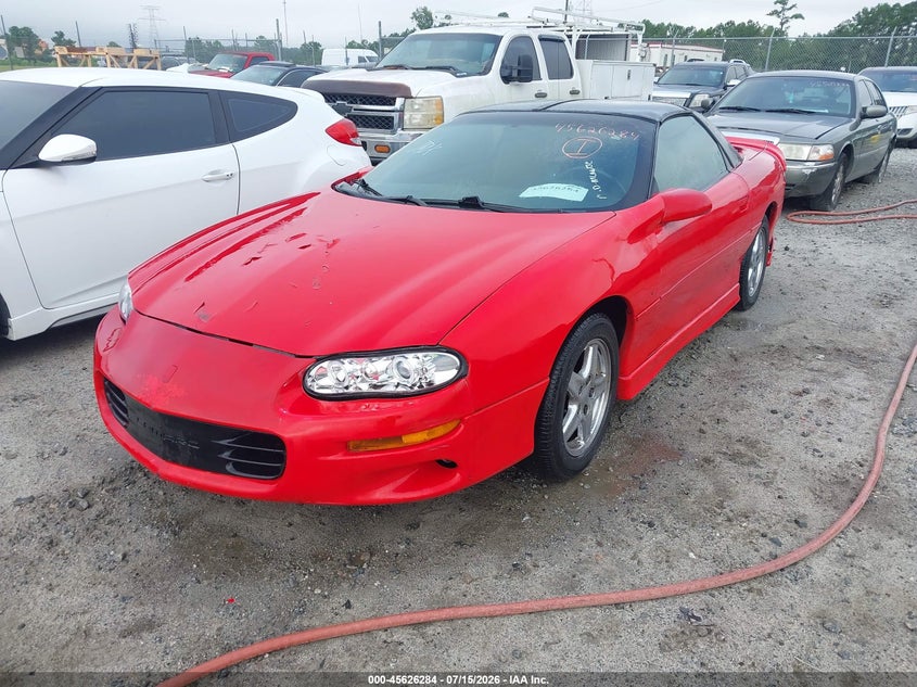 2000 Chevrolet Camaro VIN 2G1FP22G6Y2159796 IAAI salvage auction — NORMAL WEAR, Repossession Paperwork (Georgia), sold $1,800 on 2026-08-26 (photo 2)