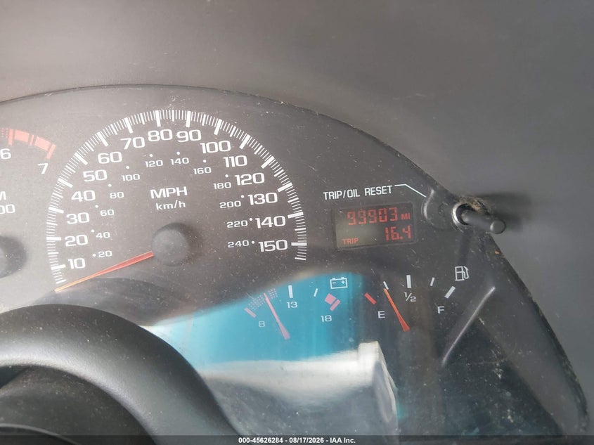 2000 Chevrolet Camaro VIN 2G1FP22G6Y2159796 IAAI salvage auction — NORMAL WEAR, Repossession Paperwork (Georgia), sold $1,800 on 2026-08-26 (photo 7)