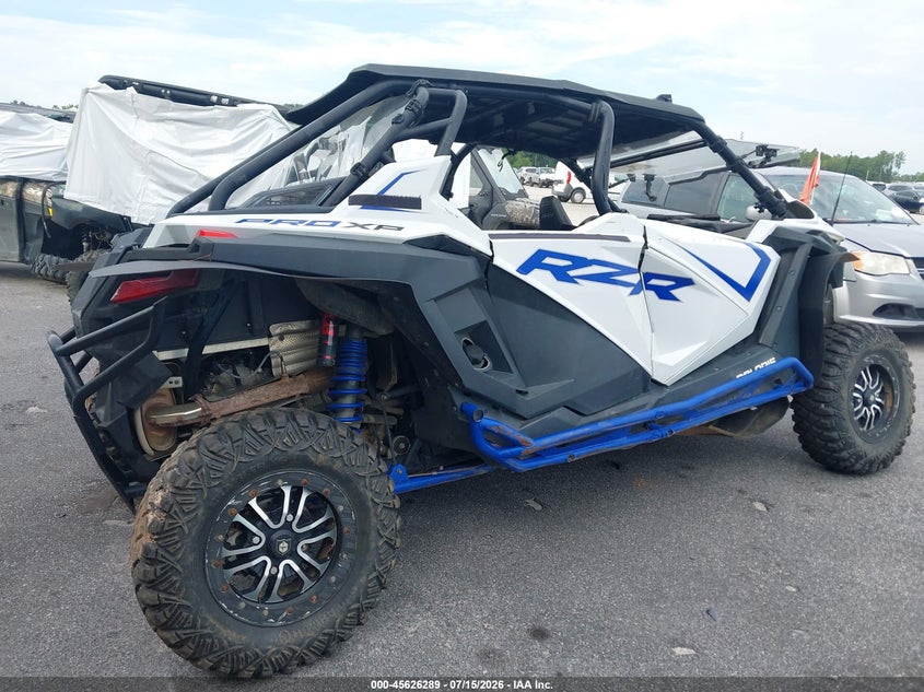 2020 Polaris Rzr VIN 3NSR4D927LG161595 IAAI salvage auction — REAR END, Bill Of Sale (South Carolina), sold $5,850 on 2026-08-20 (photo 4)