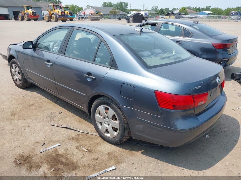 2010 Hyundai Sonata VIN 5NPET4ACXAH614085 IAAI salvage auction — FRONT END, Salvage (Ohio), sold $625 on 2026-07-31 (photo 3)