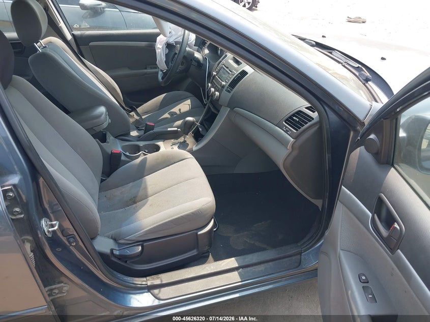 2010 Hyundai Sonata VIN 5NPET4ACXAH614085 IAAI salvage auction — FRONT END, Salvage (Ohio), sold $625 on 2026-07-31 (photo 5)