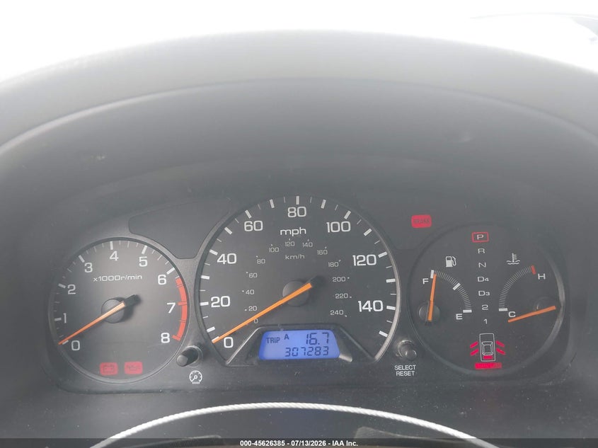 2001 Honda Accord VIN JHMCG66851C011289 IAAI salvage auction — NORMAL WEAR, Clear - Dealer Only (California), sold $450 on 2026-07-20 (photo 7)