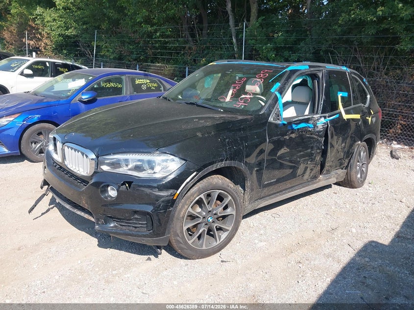 2017 BMW X5 VIN 5UXKR0C30H0V73236 IAAI salvage auction — NORMAL WEAR, Clear (Indiana), sold $1,400 on 2026-07-29 (photo 2)