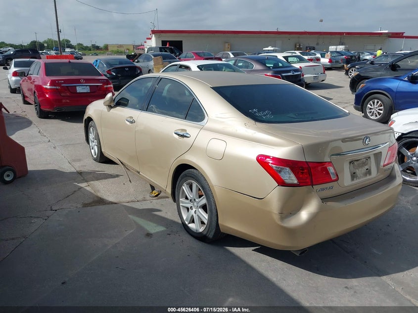 2007 Lexus Es 350 VIN JTHBJ46G372125606 IAAI salvage auction — NORMAL WEAR, Original (Texas), sold $950 on 2026-07-29 (photo 3)