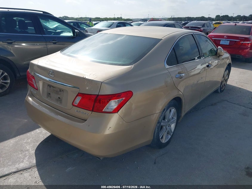 2007 Lexus Es 350 VIN JTHBJ46G372125606 IAAI salvage auction — NORMAL WEAR, Original (Texas), sold $950 on 2026-07-29 (photo 4)