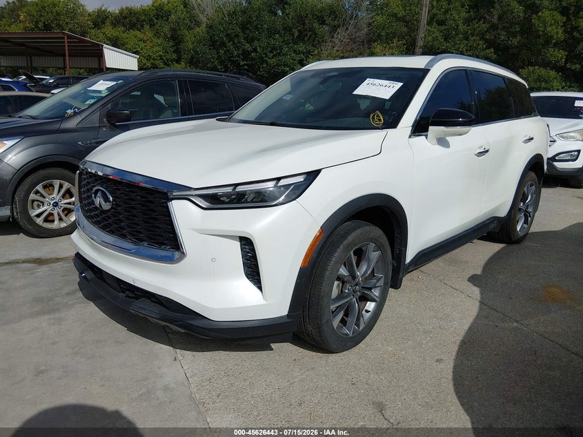 2024 Infiniti Qx60 VIN 5N1DL1FR2RC354193 IAAI salvage auction — NORMAL WEAR, Original (Texas), sold $8,150 on 2026-07-29 (photo 2)